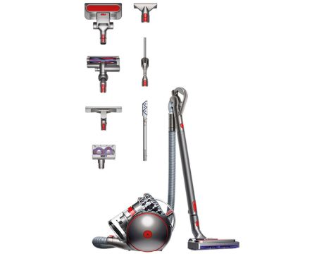 Dyson Cinetic BigBall Absolute, сребрист/червен на супер цени