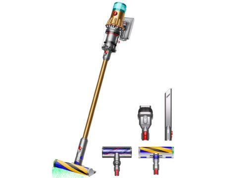 Dyson V12 Absolute SV46, златист на супер цени