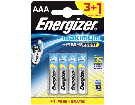 Energizer Max Plus 3+1 1.5V на супер цени