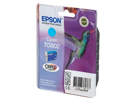 Epson T0802 cyan на супер цени