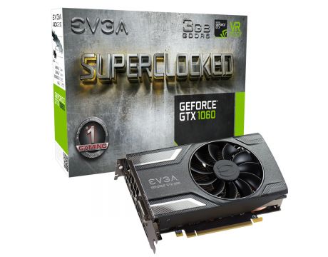 EVGA GeForce GTX 1060 3GB SC GAMING на супер цени