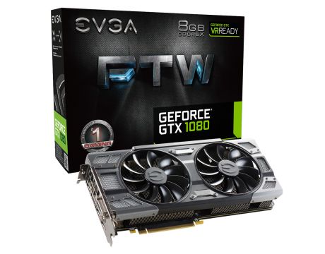 EVGA GeForce GTX 1080 8GB FTW GAMING ACX 3.0 на супер цени