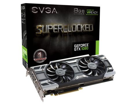 EVGA GeForce GTX 1080 8GB SC GAMING ACX 3.0 на супер цени