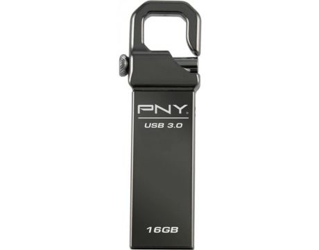 16GB PNY Hook Attache, Черен на супер цени