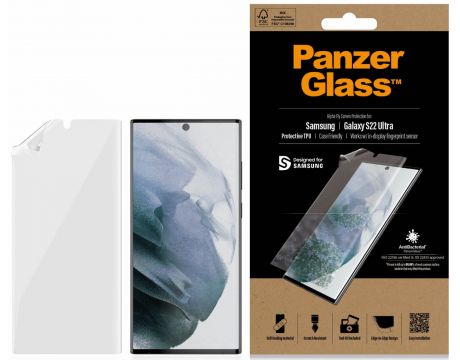 PanzerGlass Alpha Fly за Samsung Galaxy S22 Ultra, прозрачен на супер цени