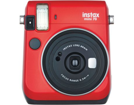 FUJIFILM instax mini 70, червен/черен на супер цени
