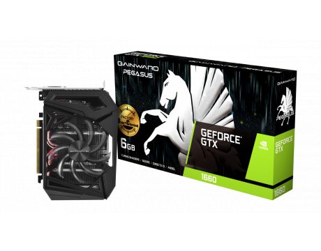 Gainward GeForce GTX 1660 6GB Pegasus OC на супер цени