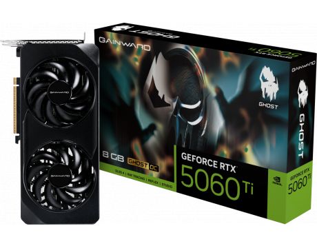 Gainward GeForce RTX 5060 Ti 8GB GHOST OC DLSS 4 на супер цени