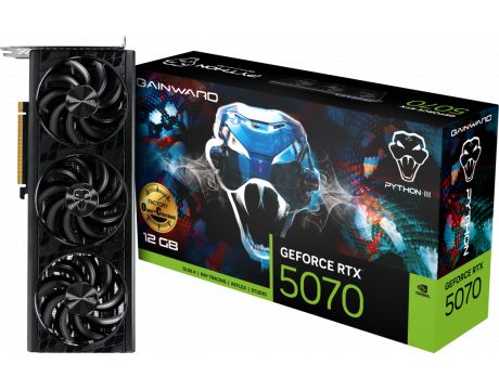 Gainward GeForce RTX 5070 12GB Python III OC DLSS 4 на супер цени