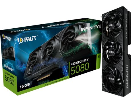 Gainward GeForce RTX 5080 16GB Infinity 3 DLSS 4 на супер цени