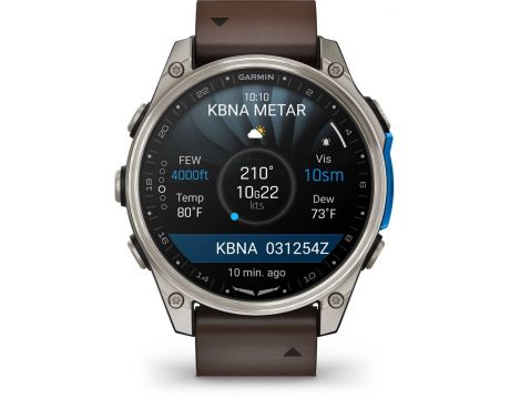 Garmin D2 Mach 2, 47 мм, кафяв на супер цени