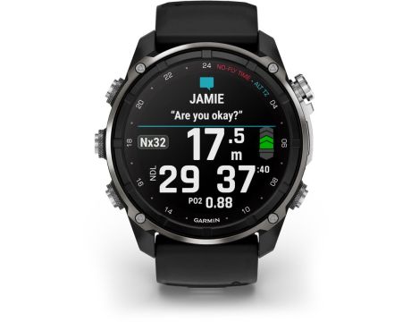 Garmin Descent Mk3i, 51 мм, черен/сребрист на супер цени