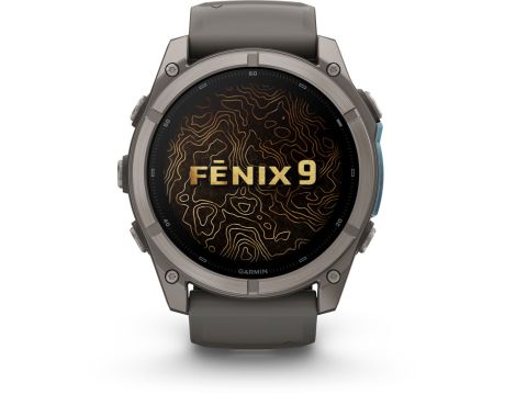 Garmin Fenix 9, 51 мм, сив на супер цени