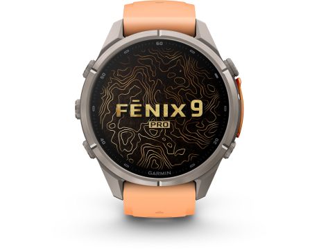 Garmin Fenix 9 Pro inReach, 43 мм, сив/оранжев на супер цени