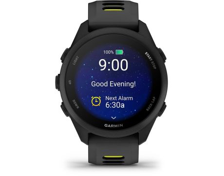Garmin Forerunner 170, 43 мм, черен/жълт - нарушена опаковка на супер цени