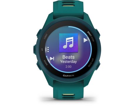 Garmin Forerunner 170 Music, 43 мм, зелен/жълт на супер цени