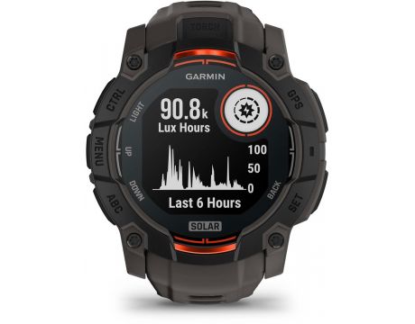 Garmin Instinct 3 Solar, 50 мм, черен на супер цени