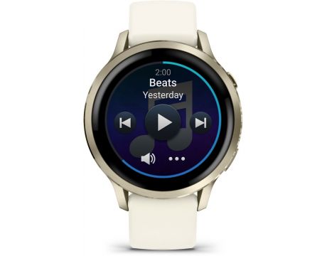 Garmin Venu 4, 41 мм, златист/кремав на супер цени