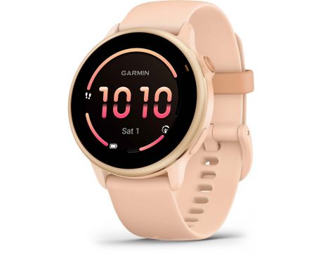 Garmin Vivoactive 6, 42 мм, розов на супер цени
