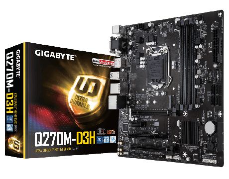 GIGABYTE Q270M-D3H на супер цени