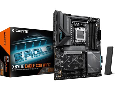 GIGABYTE X870E EAGLE X3D WIFI7 на супер цени