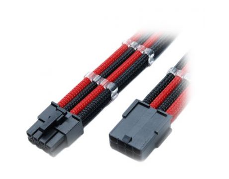 Gelid Solutions 6+2 pin PCI-E към 6+2 pin PCI-E, черен/червен на супер цени
