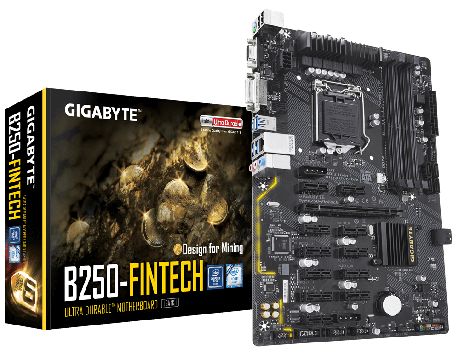 GIGABYTE B250 FinTech на супер цени