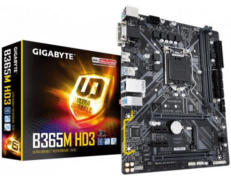 GIGABYTE B365M HD3 на супер цени
