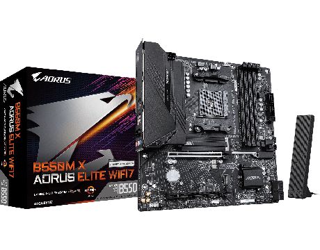 GIGABYTE B550M X AORUS ELITE WiFi7 на супер цени