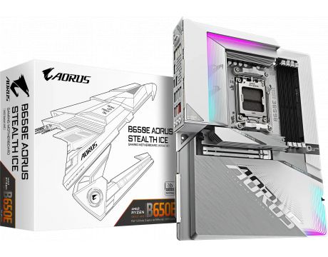 GIGABYTE B650E AORUS STEALTH ICE на супер цени