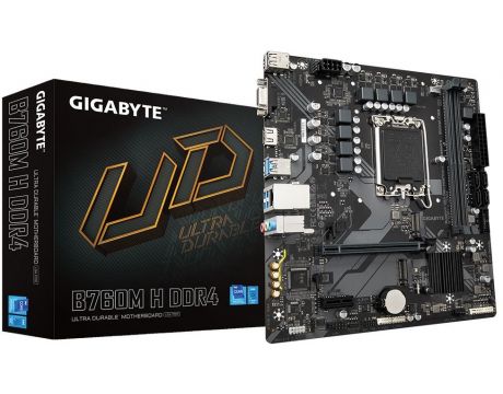 GIGABYTE B760M H DDR4 на супер цени