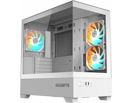 GIGABYTE C201 PANORAMIC ICE, бял на супер цени