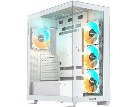 GIGABYTE C500 PANORAMIC STEALTH ICE, бял на супер цени
