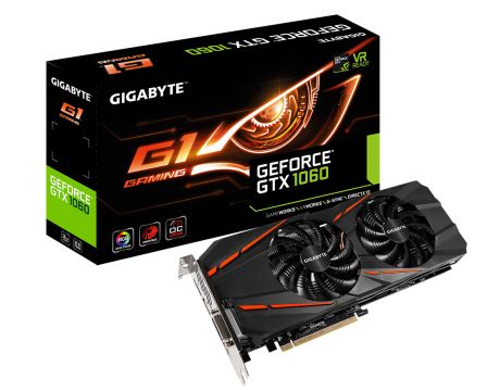 GIGABYTE GeForce GTX 1060 3GB G1 GAMING OC на супер цени