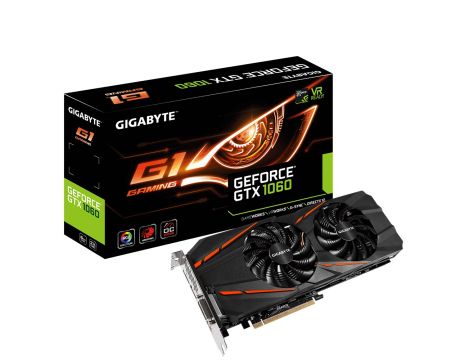 GIGABYTE GeForce GTX 1060 6GB G1 GAMING на супер цени