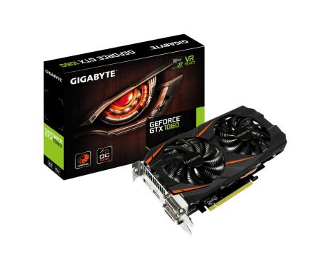 GIGABYTE GeForce GTX 1060 6GB WINDFORCE OC на супер цени