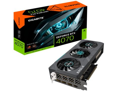 GIGABYTE GeForce 4070 12GB Eagle OC DLSS 3 на супер цени