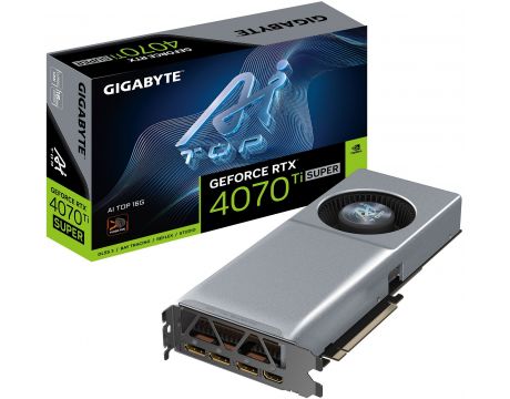 GIGABYTE GeForce RTX 4070 Ti Super 16GB  AI TOP DLSS 3 на супер цени