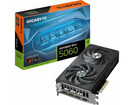 GIGABYTE GeForce RTX 5060 8GB Eagle OC DLSS 4 на супер цени