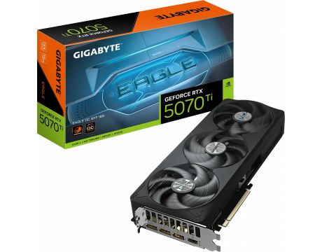 GIGABYTE GeForce RTX 5070 Ti 16GB EAGLE OC SFF DLSS 4 на супер цени