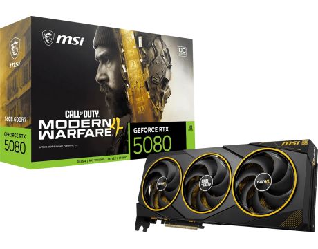 GIGABYTE GeForce RTX 5080 16GB COD MW4 EDITION DLSS4 на супер цени