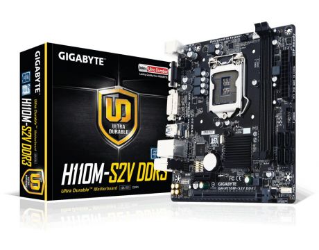 GIGABYTE H110M-S2V DDR3 на супер цени