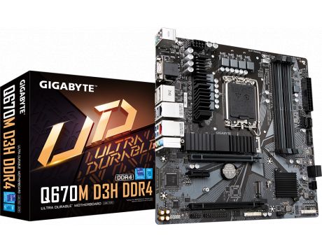 GIGABYTE Q670M D3H DDR4 на супер цени
