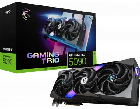 MSI GeForce RTX 5090 32GB Gaming Trio OC DLSS 4 на супер цени