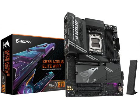 GIGABYTE X870 AORUS ELITE WIFI 7 на супер цени