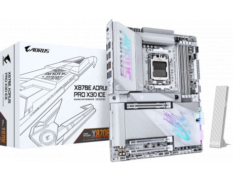 GIGABYTE X870E AORUS PRO X3D ICE на супер цени