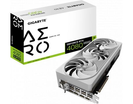 GIGABYTE GeForce RTX 4080 Super 16GB AERO OC DLSS 3 на супер цени