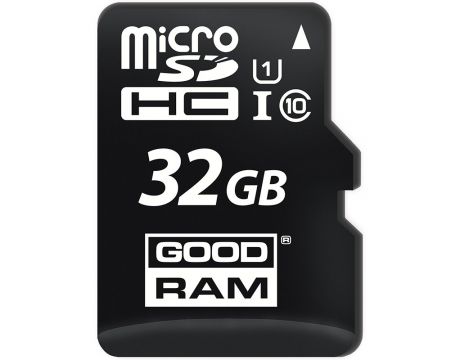 32GB microSDHC GOODRAM, черен на супер цени