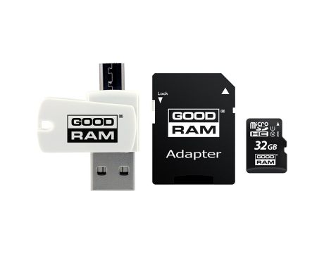 32GB MicroSDHC GOODRAM + адаптер на супер цени