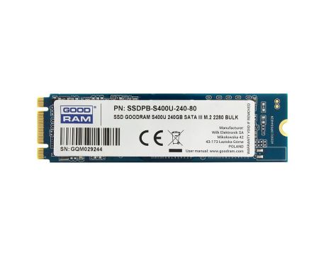 240GB SSD GOODRAM S400U на супер цени